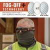 Ergodyne Skullerz ARKYN Anti-Scratch and Enhanced Anti-Fog Safety Goggles Replacement Lens, Smoke 60307